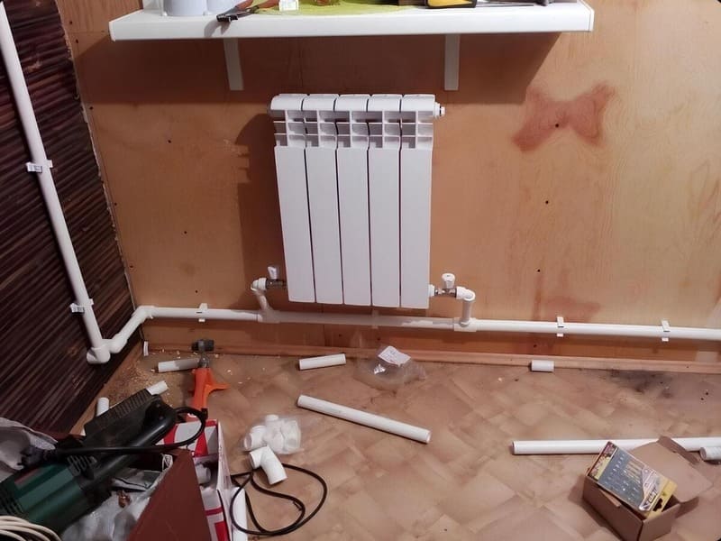 Замена радиаторов отопления