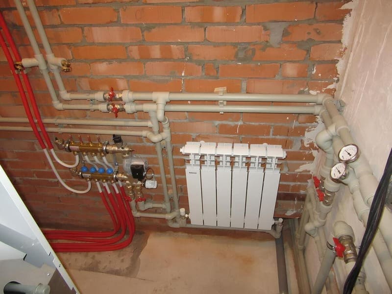 Монтаж автономного отопления